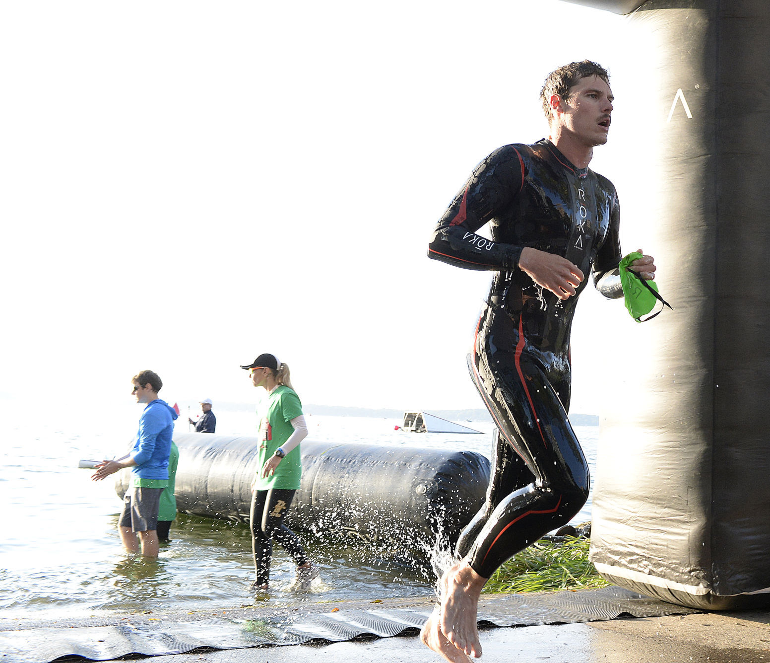 IRONMAN athletes complete first leg